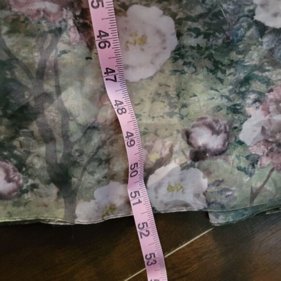 Anthropologie Geisha Designs Isabella Floral Dress Womens L Fairy Whimsical Pink - Picture 10 of 12